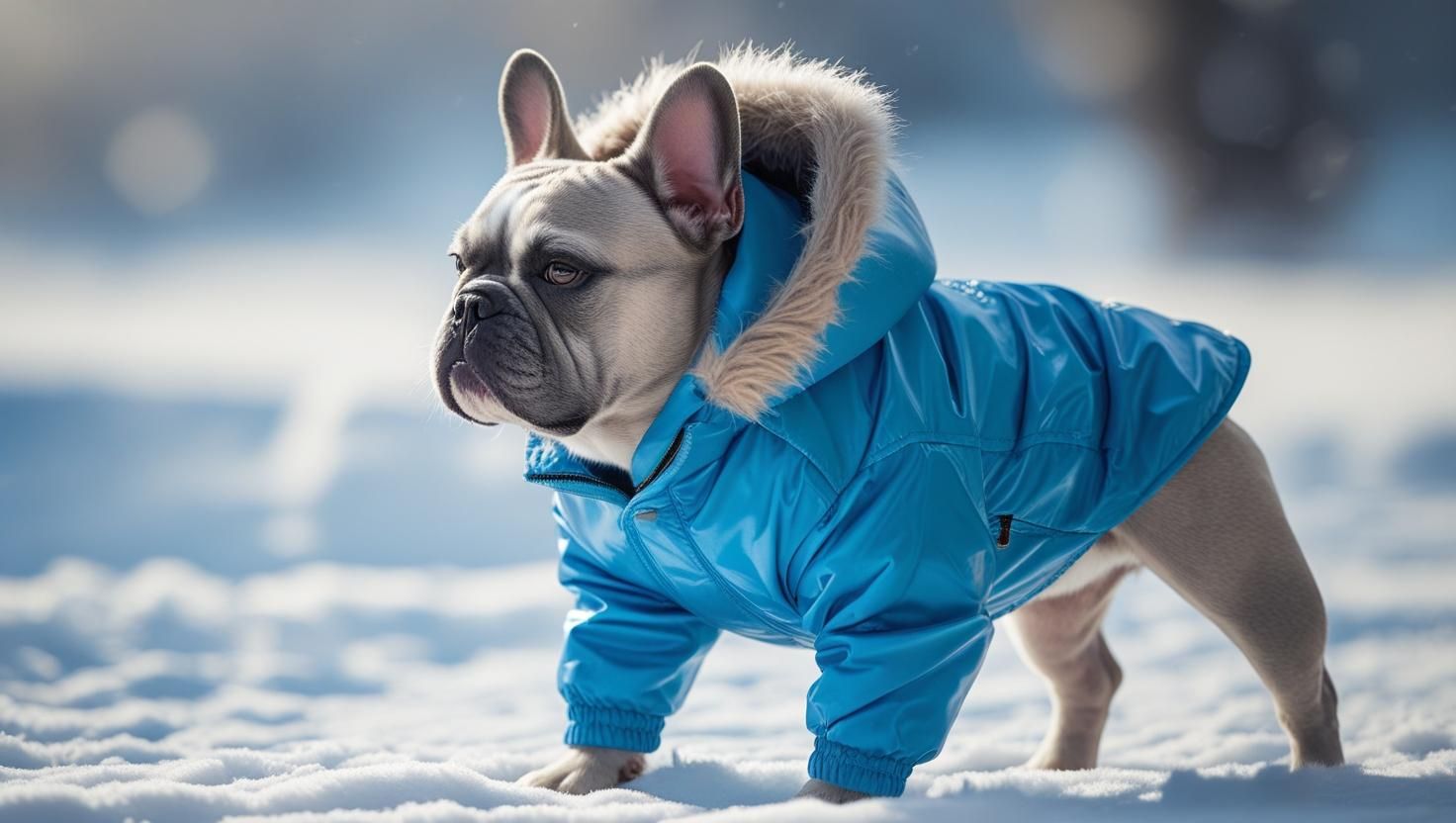 perro sudadera impermeable snow