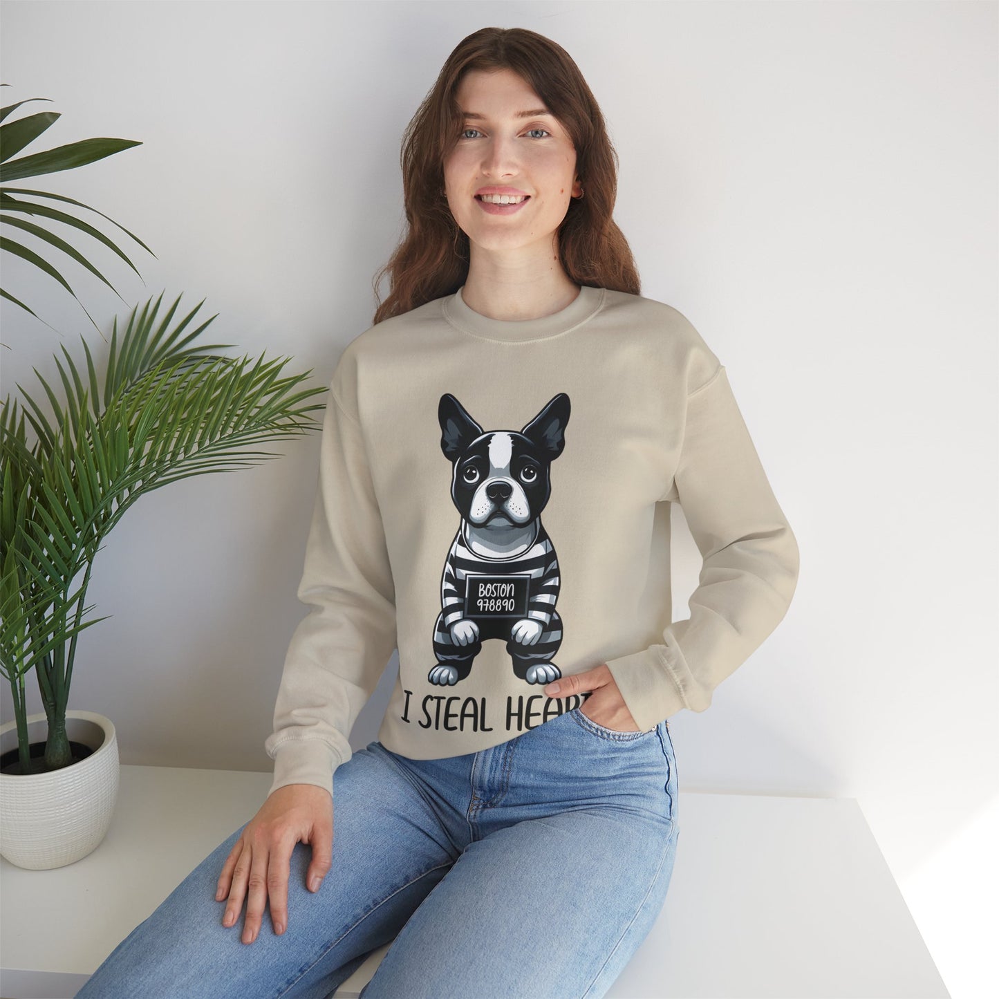 Doc - Unisex Sweatshirt for Boston Terrier lovers