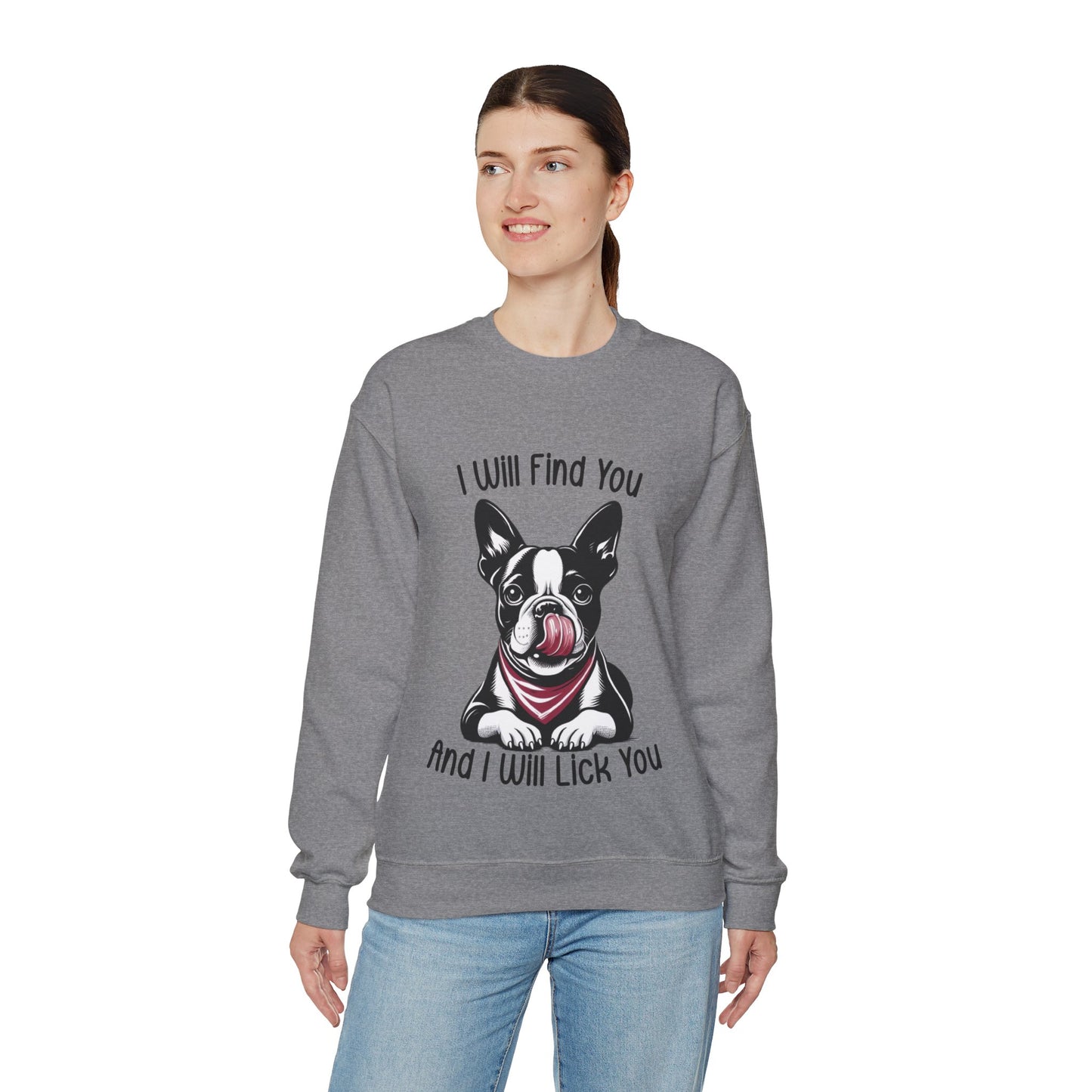 Tiny - Unisex Sweatshirt for Boston Terrier lovers