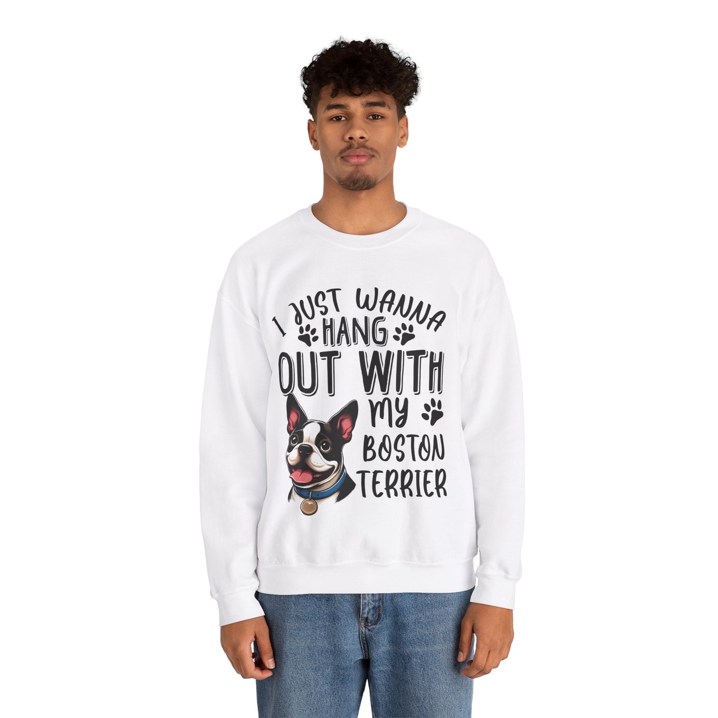 Clancy - Unisex Sweatshirt for Boston Terrier lovers