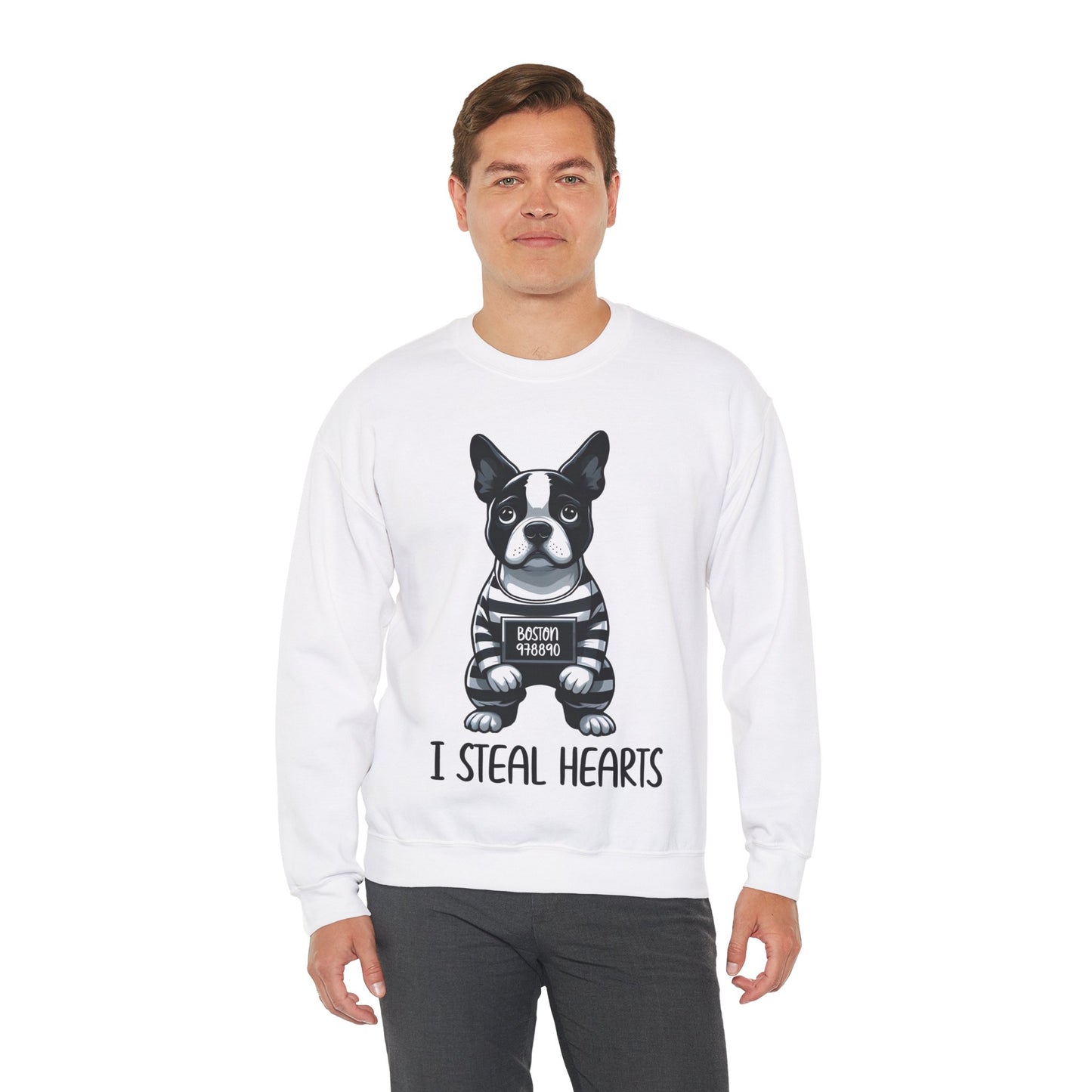 Doc - Unisex Sweatshirt for Boston Terrier lovers