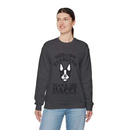 Jones - Unisex Sweatshirt for Boston Terrier lovers