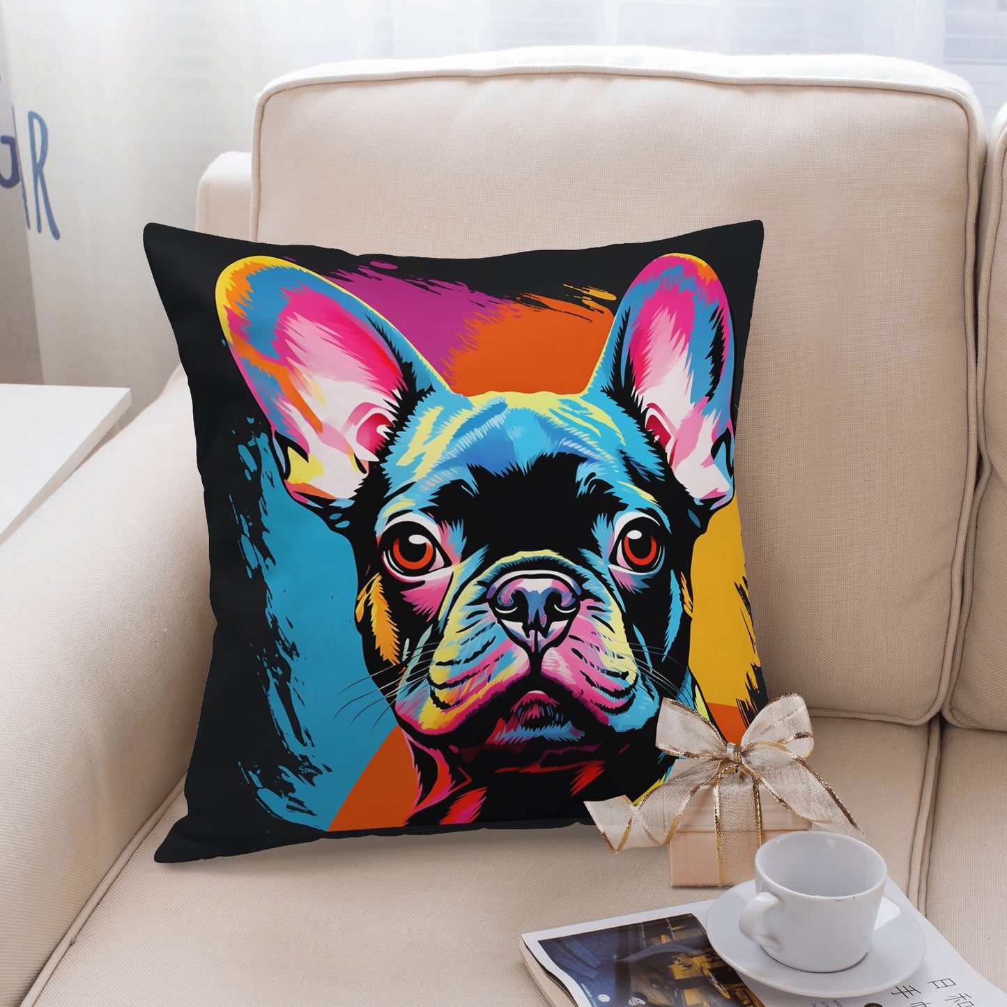 Premium French Bulldog Pillow Covers for Frenchie Lovers