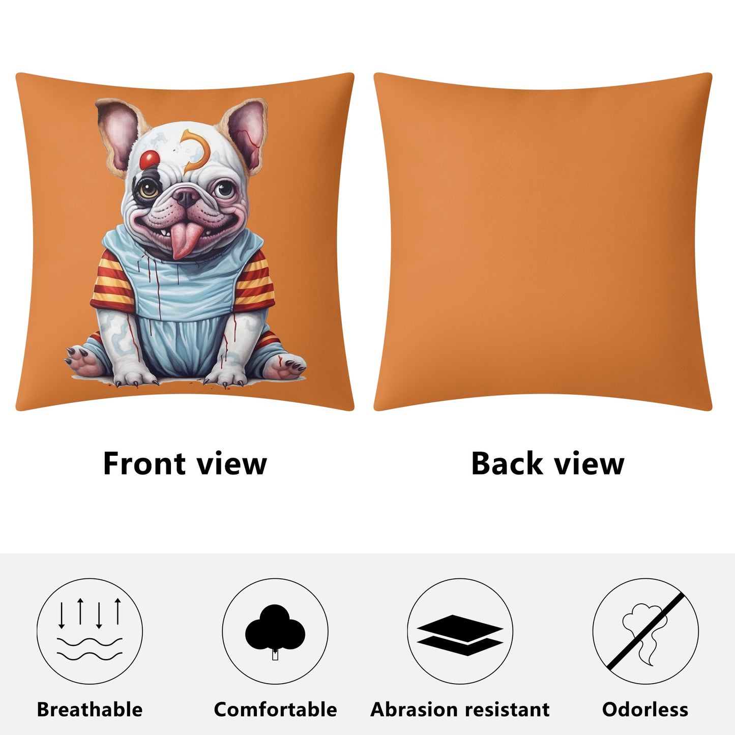chucky doll style - Pillow Cover