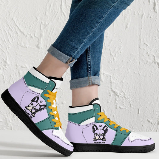 Piper -  High Top Leather Sneakers