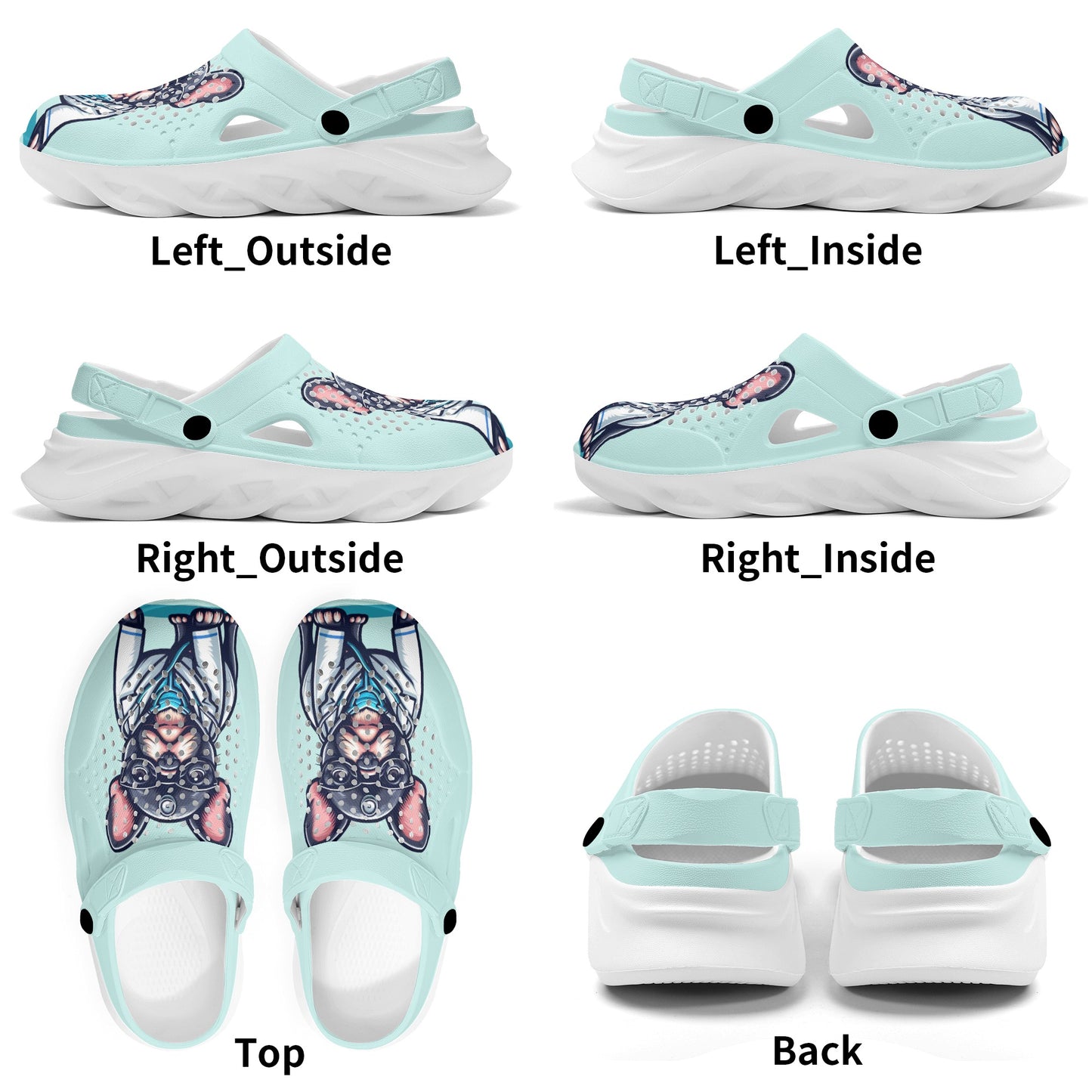 Lola - Summer Hollow Out Clogs