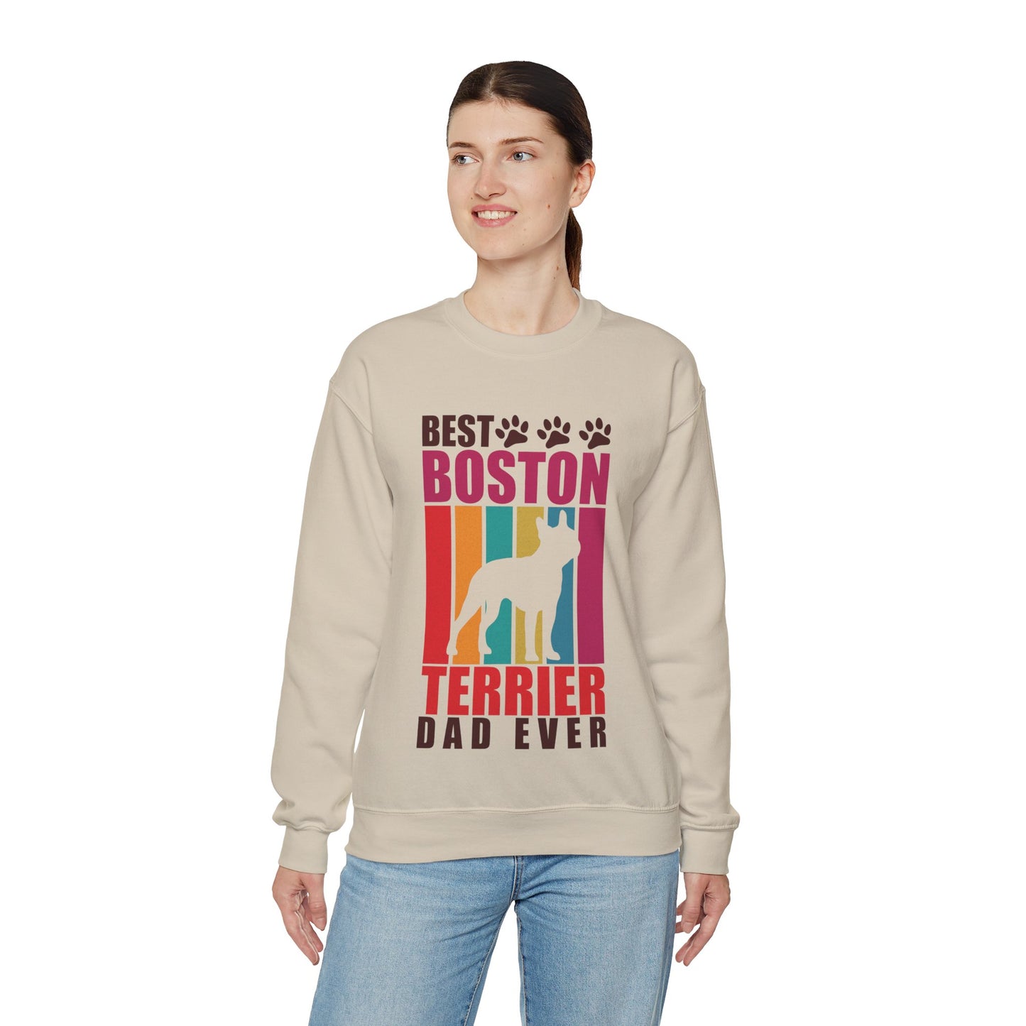Petey- Unisex Sweatshirt for Boston Terrier lovers