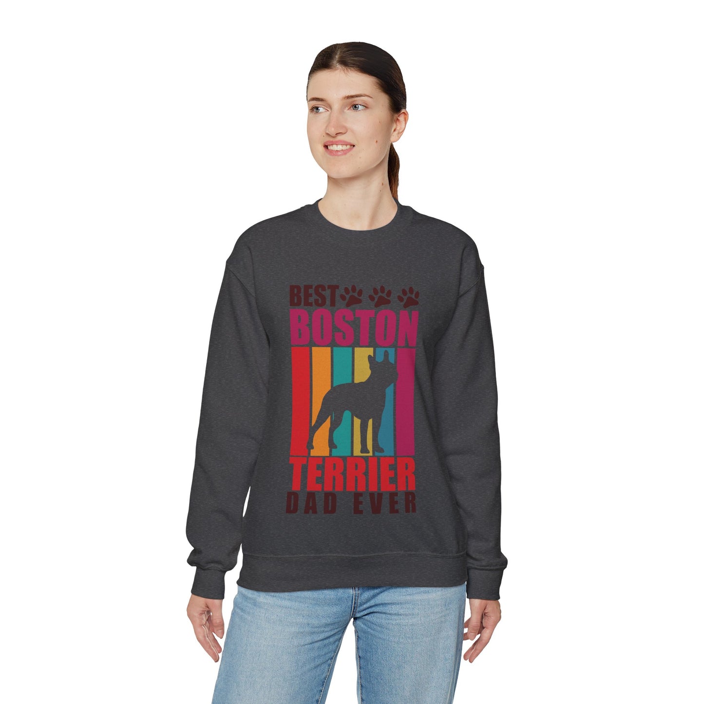 Petey- Unisex Sweatshirt for Boston Terrier lovers