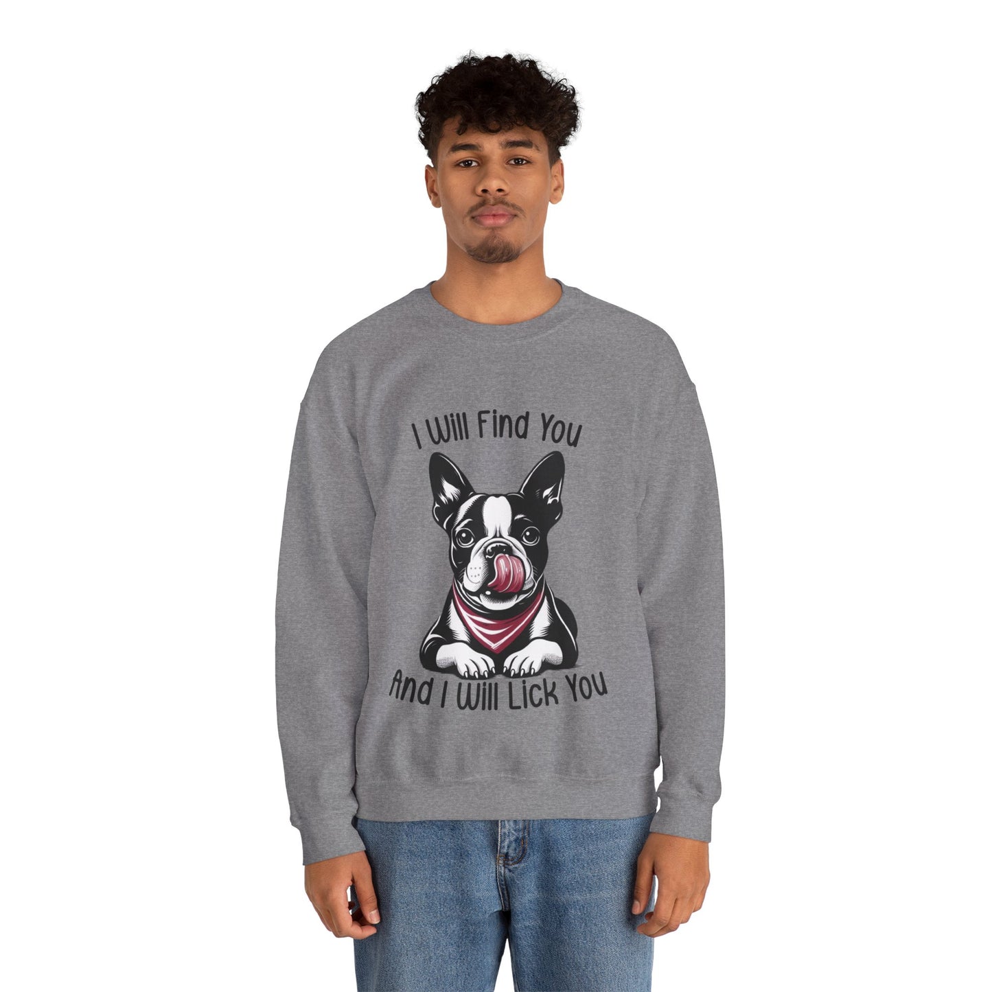 Tiny - Unisex Sweatshirt for Boston Terrier lovers