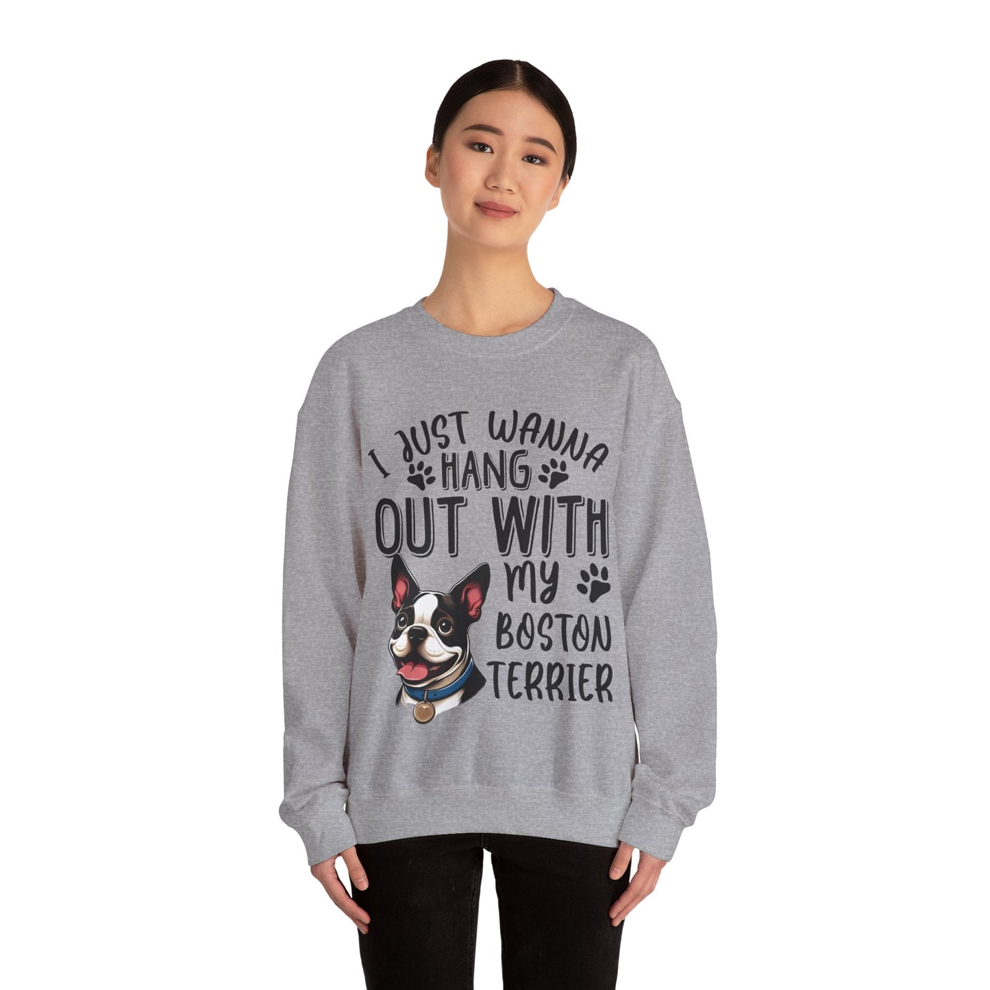 Clancy - Unisex Sweatshirt for Boston Terrier lovers