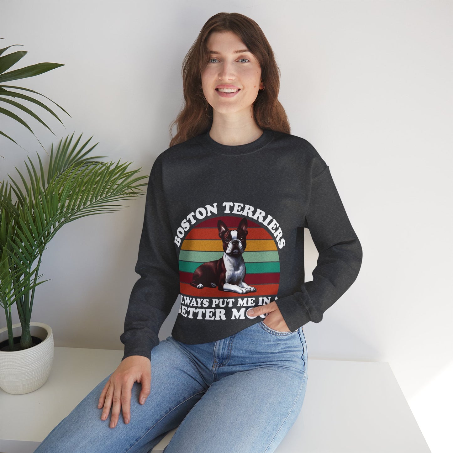 Sherlock - Unisex Sweatshirt for Boston Terrier lovers