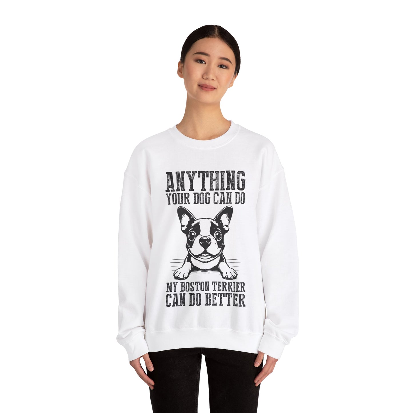 Lucy - Unisex Sweatshirt for Boston Terrier lovers