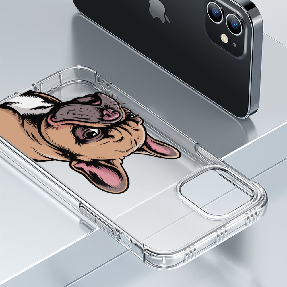 leo - Clear Silicone Phone Case for iPhone, Samsung & Google Pixel