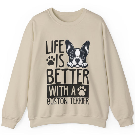 Penguin  - Unisex Sweatshirt for Boston Terrier lovers