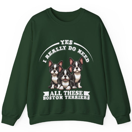 Mac  - Unisex Sweatshirt for Boston Terrier lovers