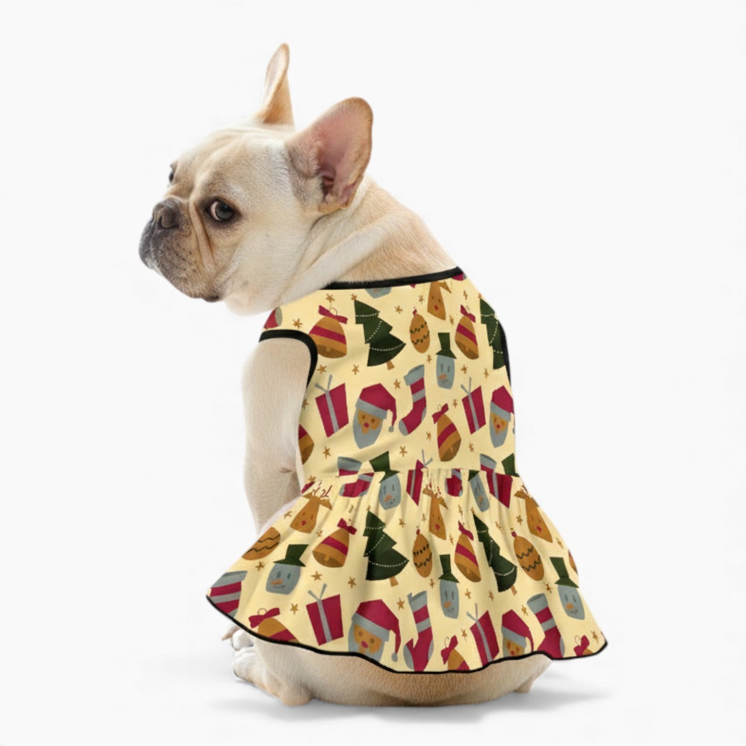 Christmas - French Bulldog Dresses for Females