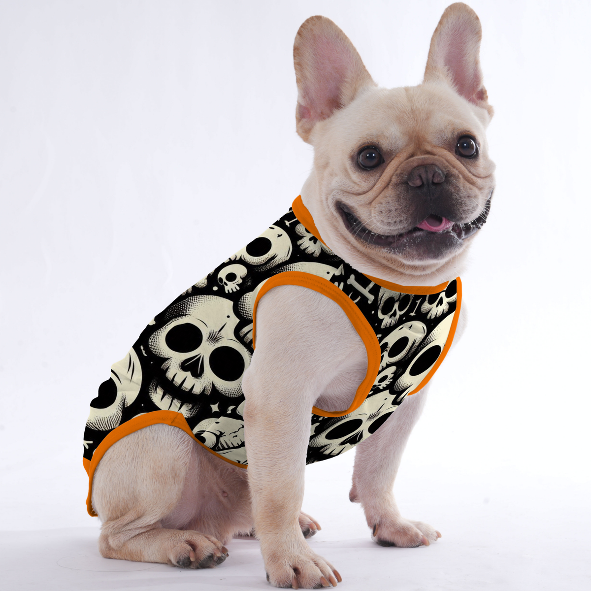 French bulldogs skull Shirt