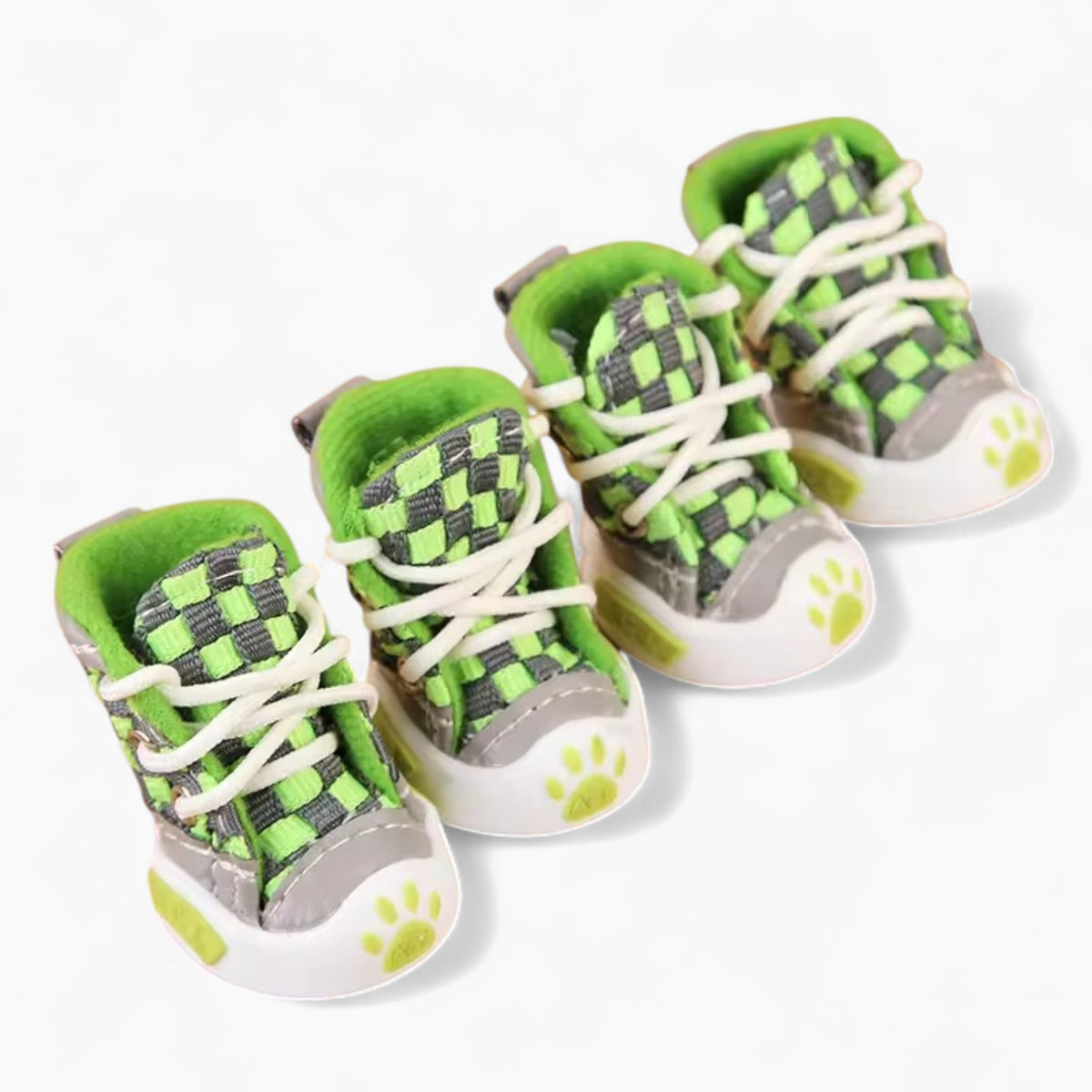 Chaussures Pawgoals Bouledogue Français – Baskets style football à imprimé patte