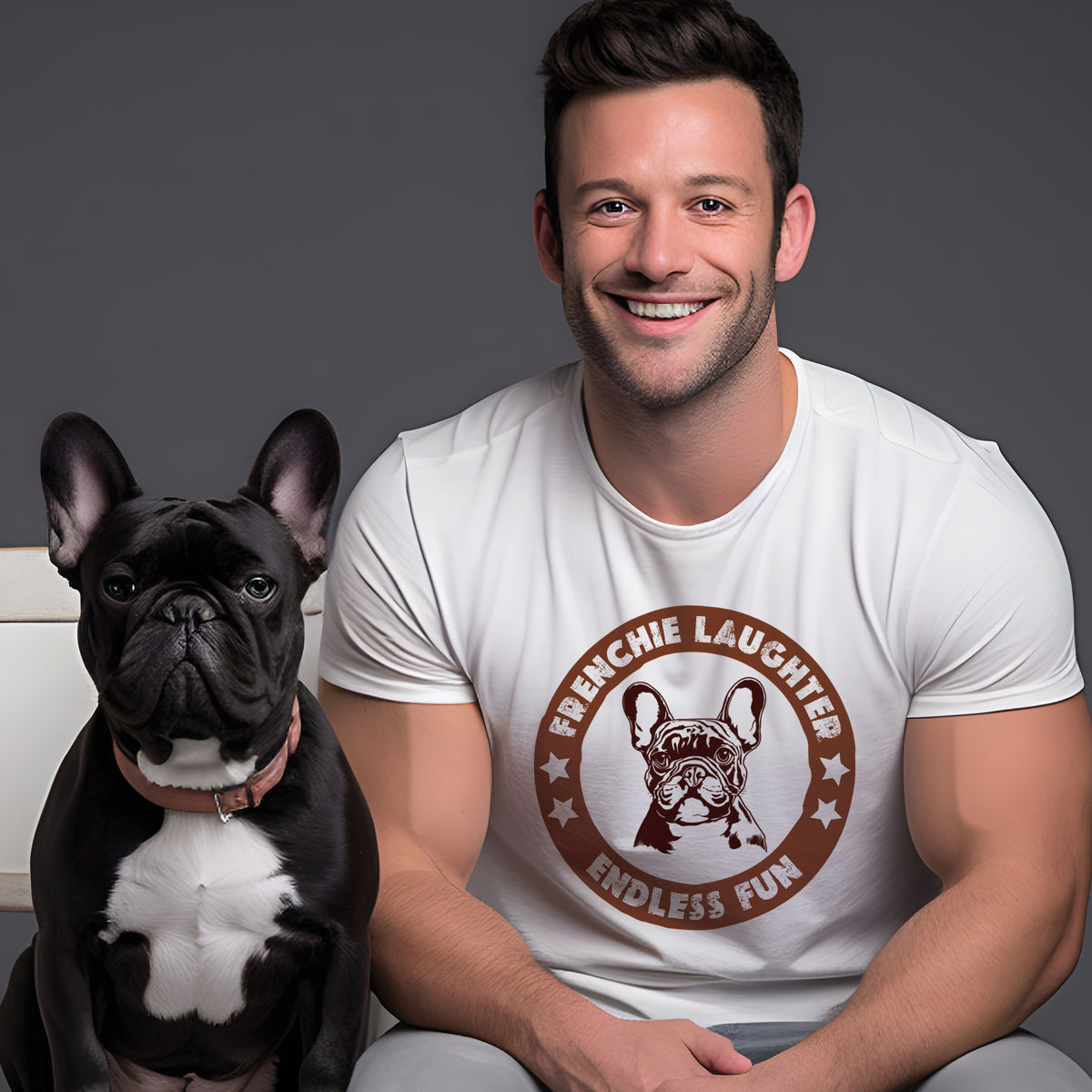 Fun Frenchie - Unisex T-Shirt