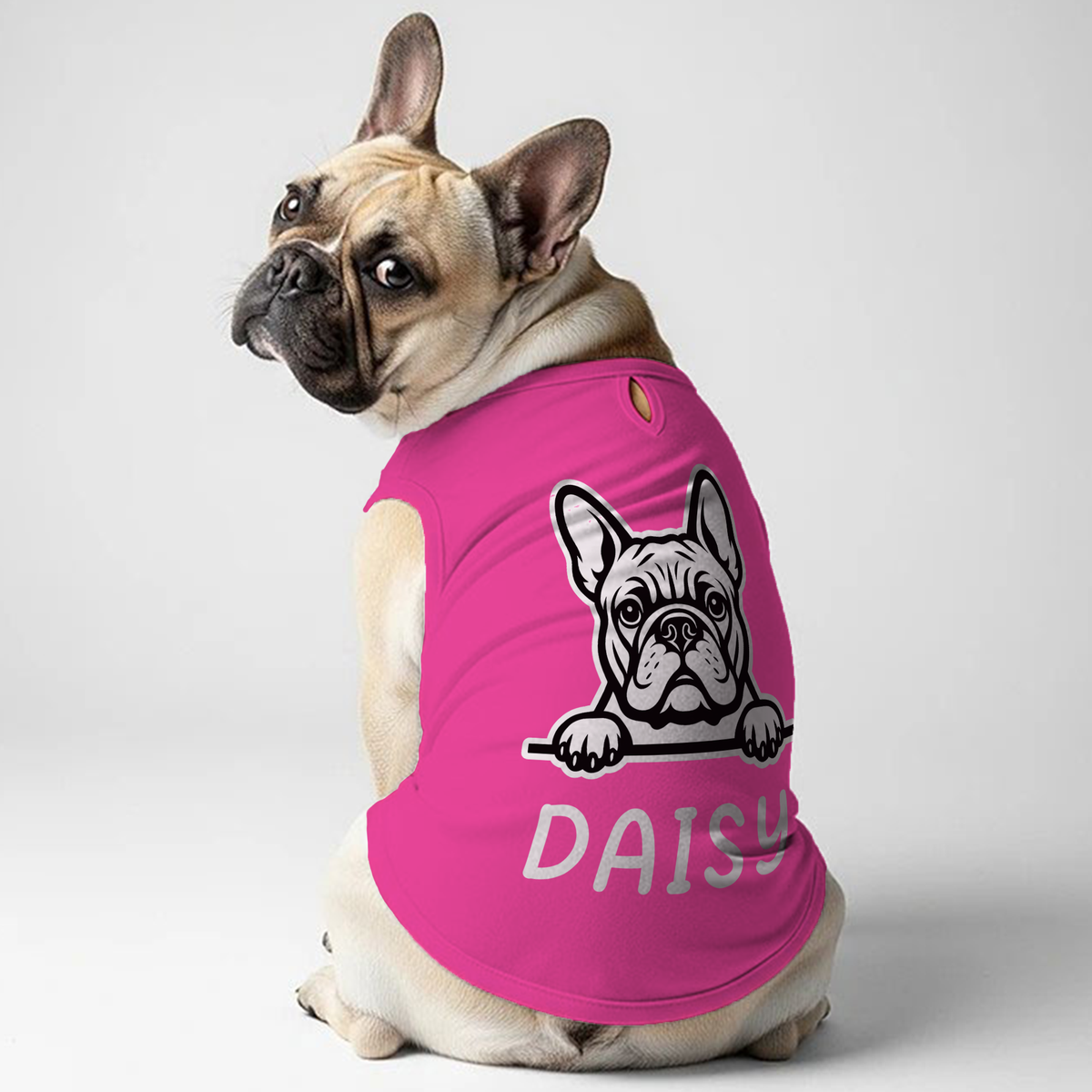 COOKIE - Personalized Frenchie Shirt | Custom Dog T-Shirt for French Bulldogs