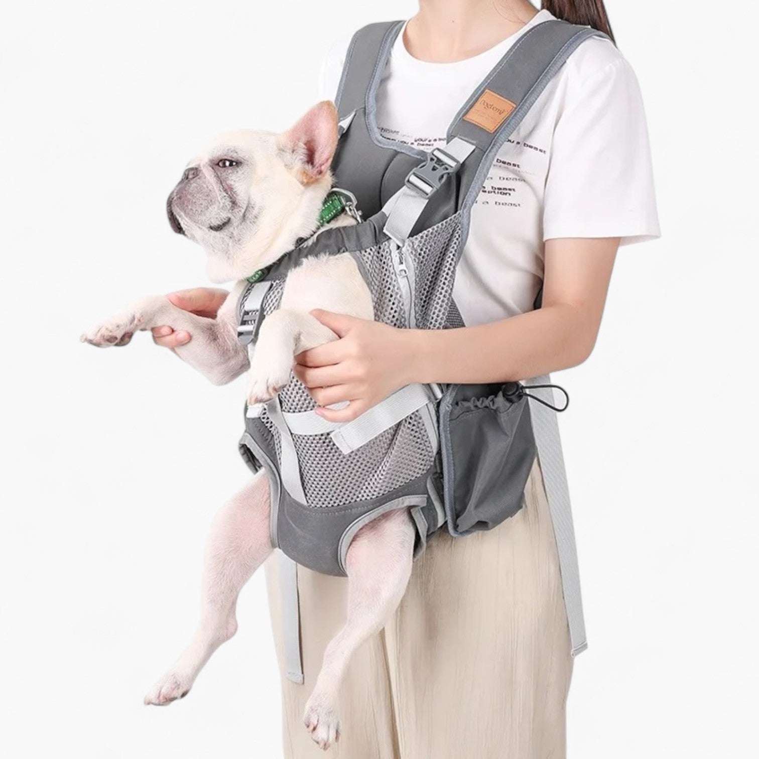 PawPorter Frenchie Backpack – Travel in Comfort