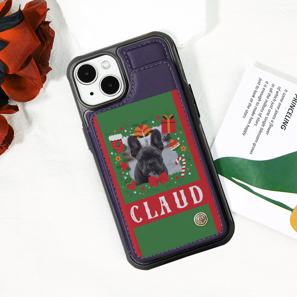 Cort - Personalized Leather Wallet Case for for iPhone & Samsung