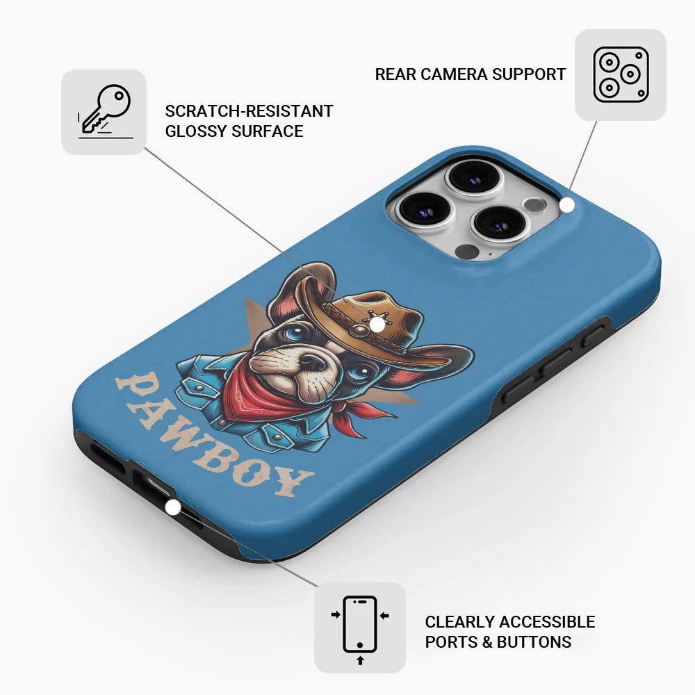 PawBoy - Dual-Layer iPhone Case