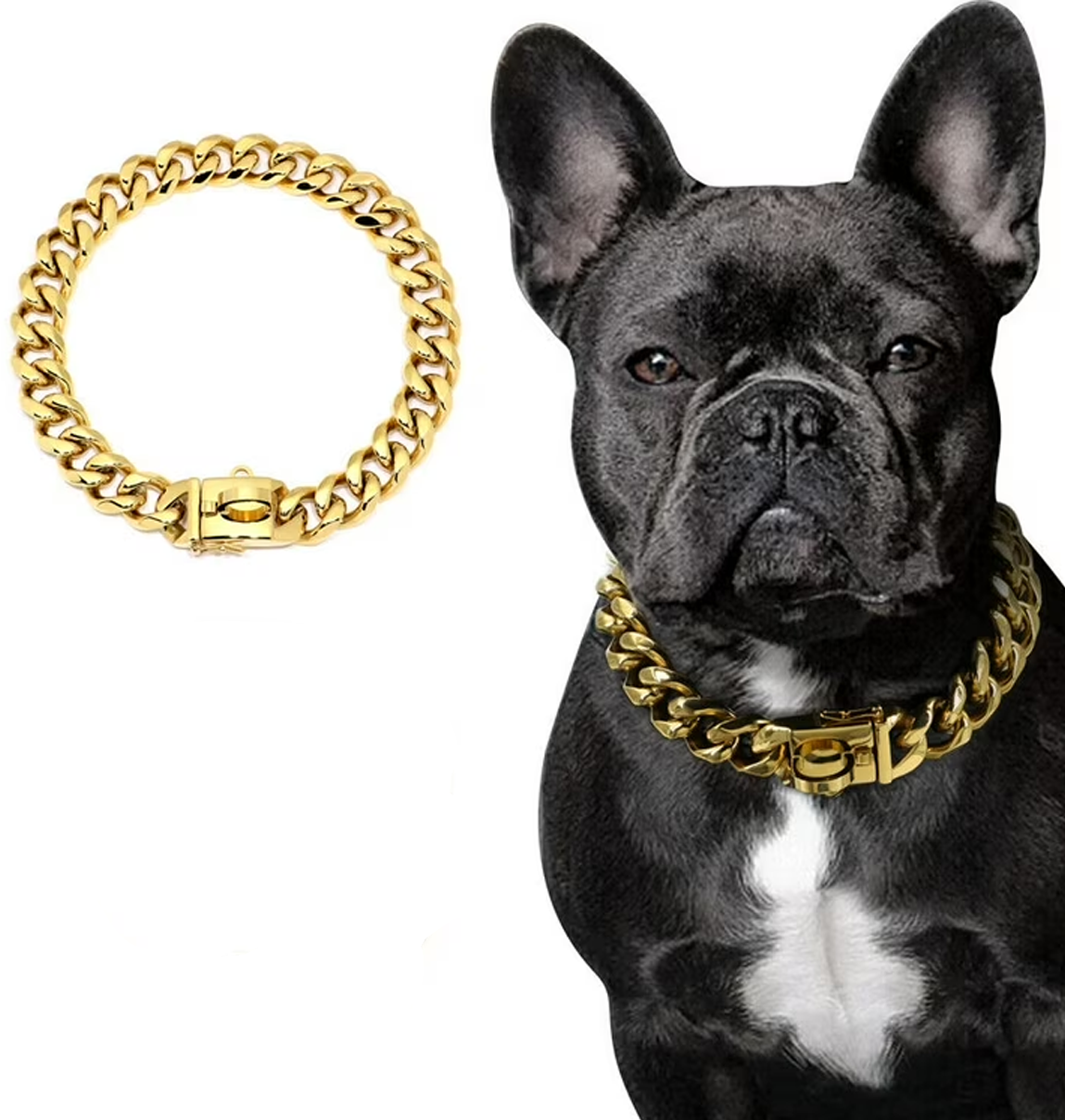 Silver Dog Chain Collars for Medium Large Dogs, Cuban Link Dog Collar for Bulldog Walking Outside price in Saudi Arabia | Amazon Saudi Arabia | kanbkam Silver Dog Chain Collars for Medium Large Dogs, Cuban Link Dog Collar for Bulldog Walking Outside price in Saudi Arabia | Amazon Saudi Arabia | kanbkam
