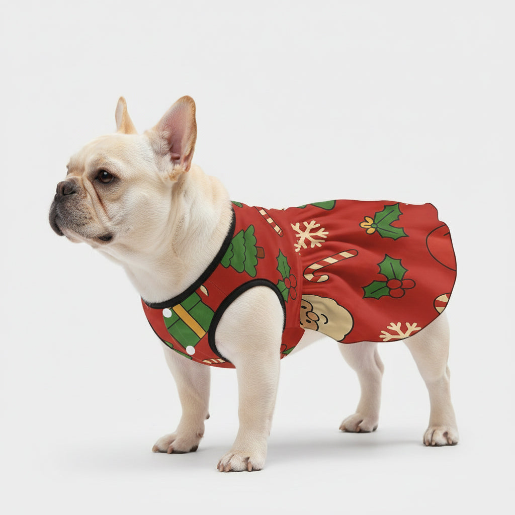 french bulldog christmas dress Christmas
