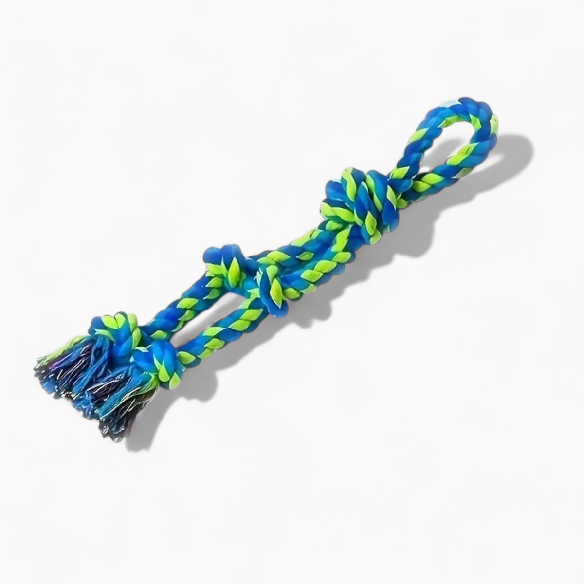 Juguete masticable Knotzilla Frenchie Knot: cuerda de tirar indestructible y duradera