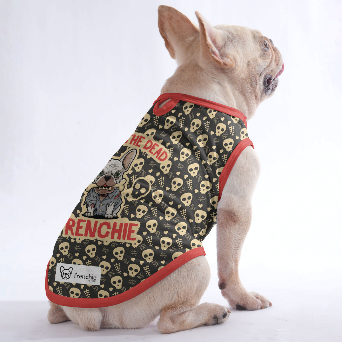 'oil' style Halloween Shirt for frenchie