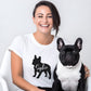 personalized  T-shirt with Frenchie Name - Unisex Tshirt