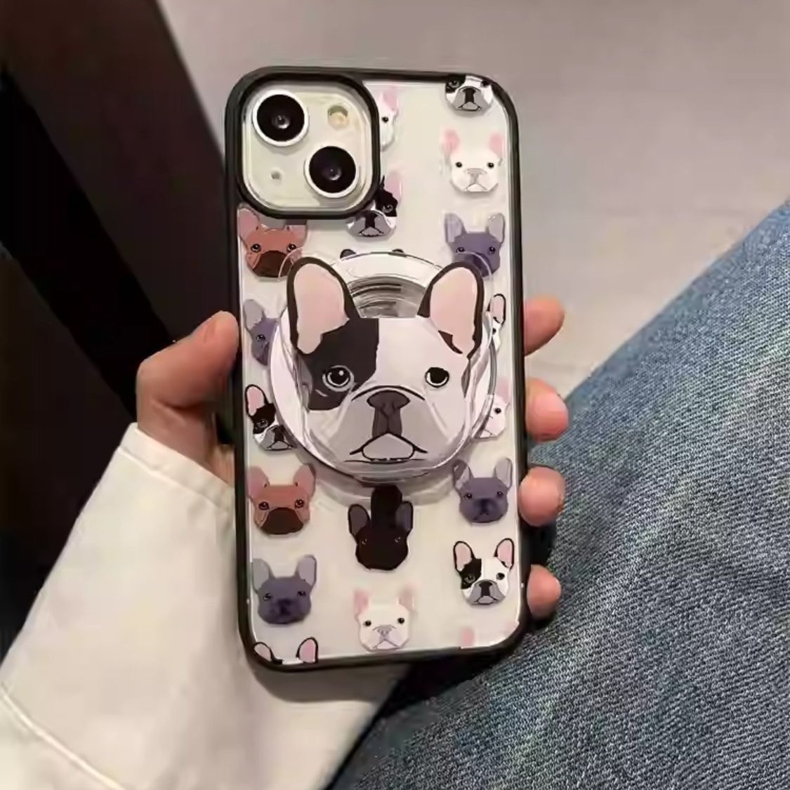 Case25 Frenchie iPhone Case with Fun Design Case25 Frenchie iPhone Case with Fun Design