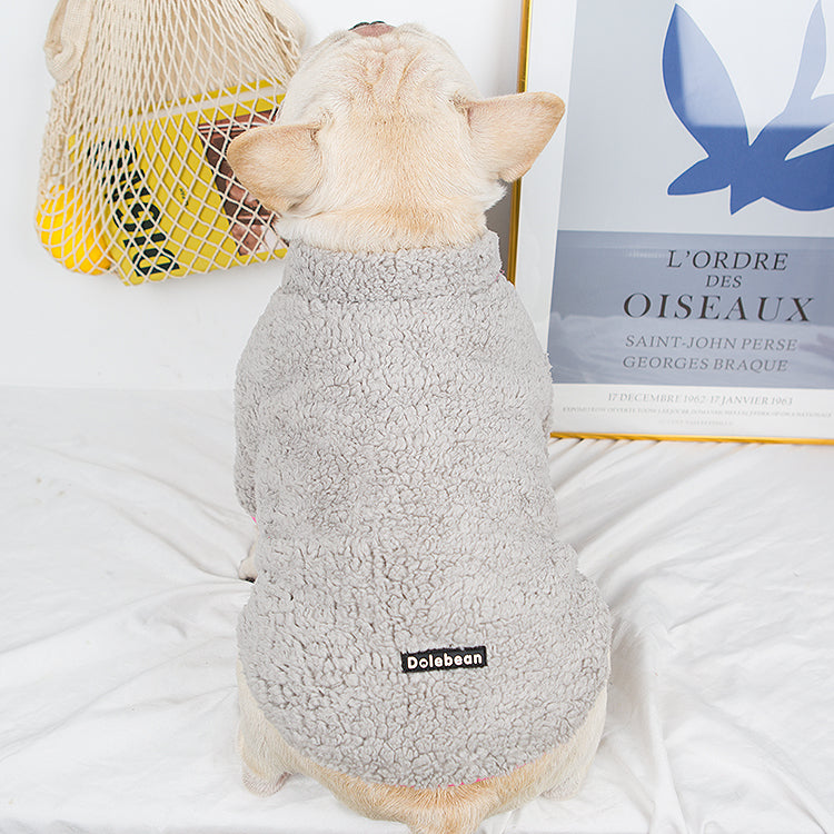 Trendy Winter Cloth for French Bulldog (WJ12) - Frenchie Bulldog Shop