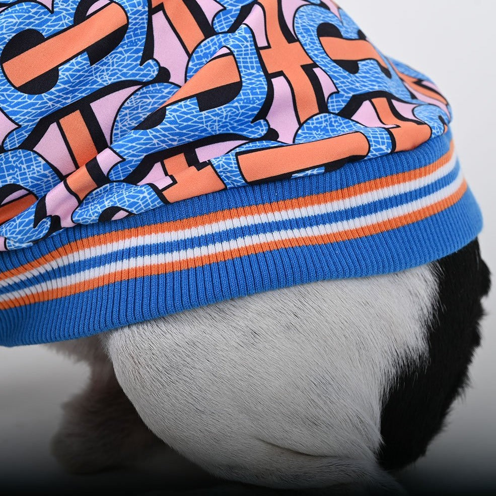 B Print - Warm French Bulldog Hoodie for Winter (WJ01) - Frenchie Bulldog Shop