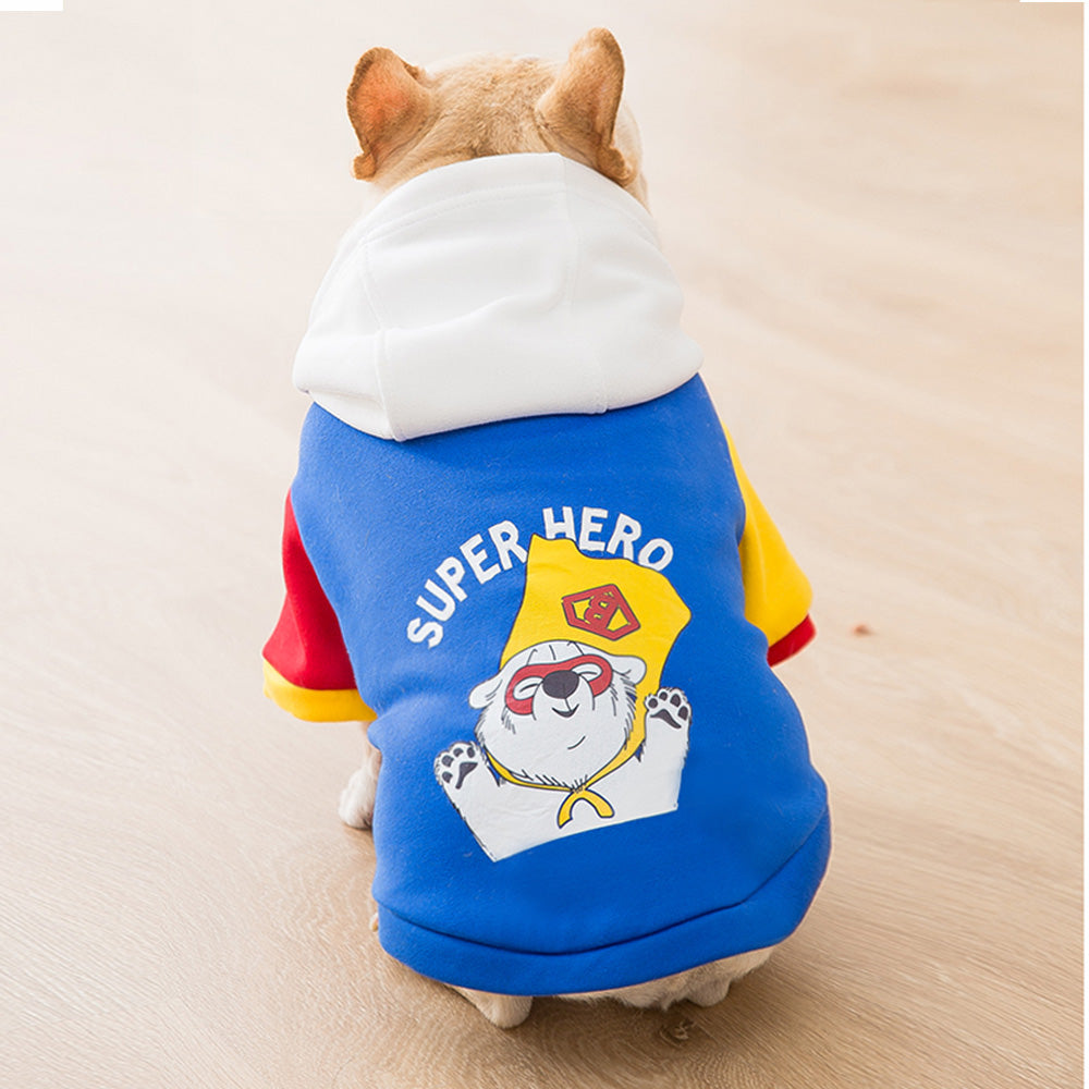 Super Hero French Bulldog Hoodie - Frenchie Bulldog Shop