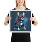 French Bulldog Framed Poster - Captivating Wall Art for Frenchie Lovers