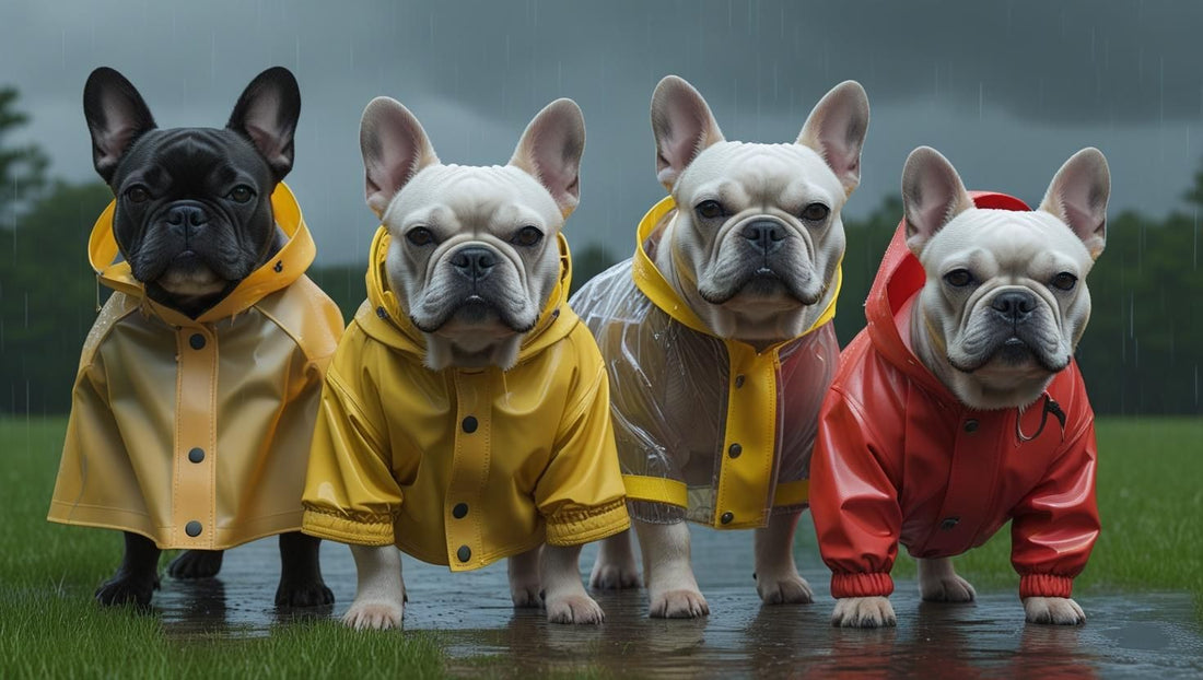 Raincoats for French Bulldogs