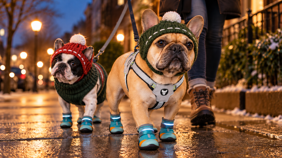 Walking Your French Bulldog in the Dark? 7 Safety Tips Every Frenchie Owner Needs
