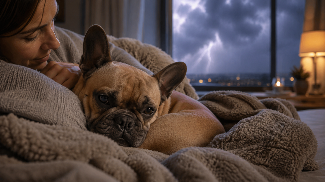 French Bulldog Noise Anxiety: Calming Fireworks, Thunderstorms and Loud Sounds