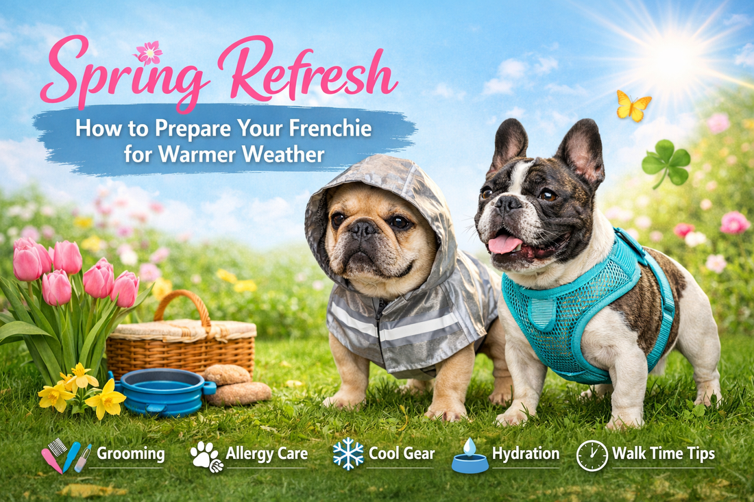 Spring Refresh: How to Prepare Your Frenchie for Warmer Weather