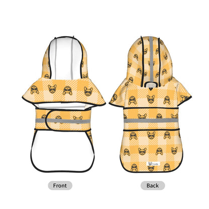 Milo - Reflective Frenchie Poncho