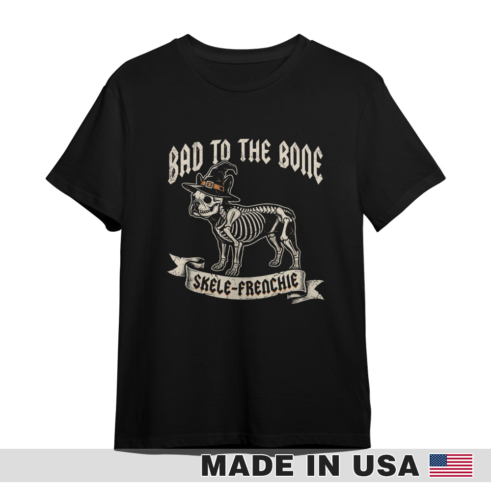 SKELE-FRENCHIE Halloween - Unisex T-Shirt