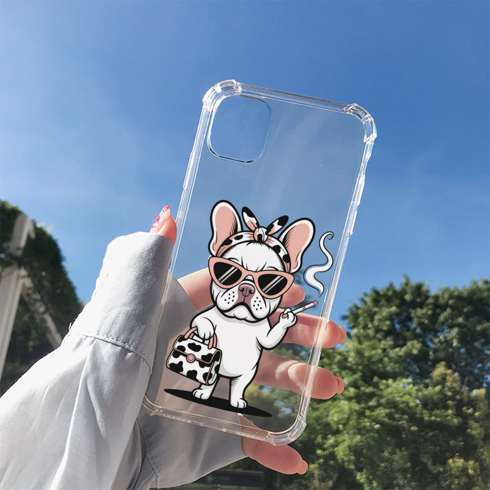 Roxy - Clear Silicone Phone Case for iPhone, Samsung & Google Pixel
