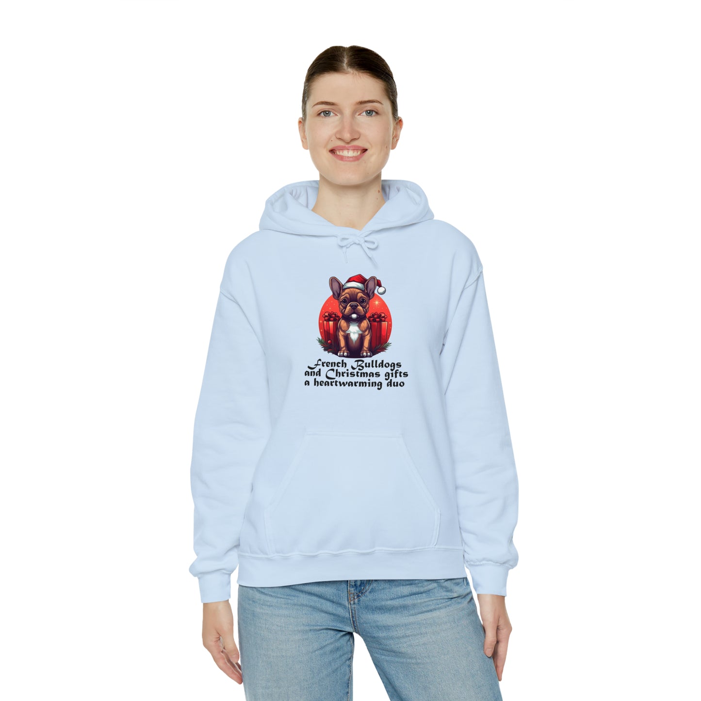 Frenchie and Christmas Gifts Unisex Hoodie