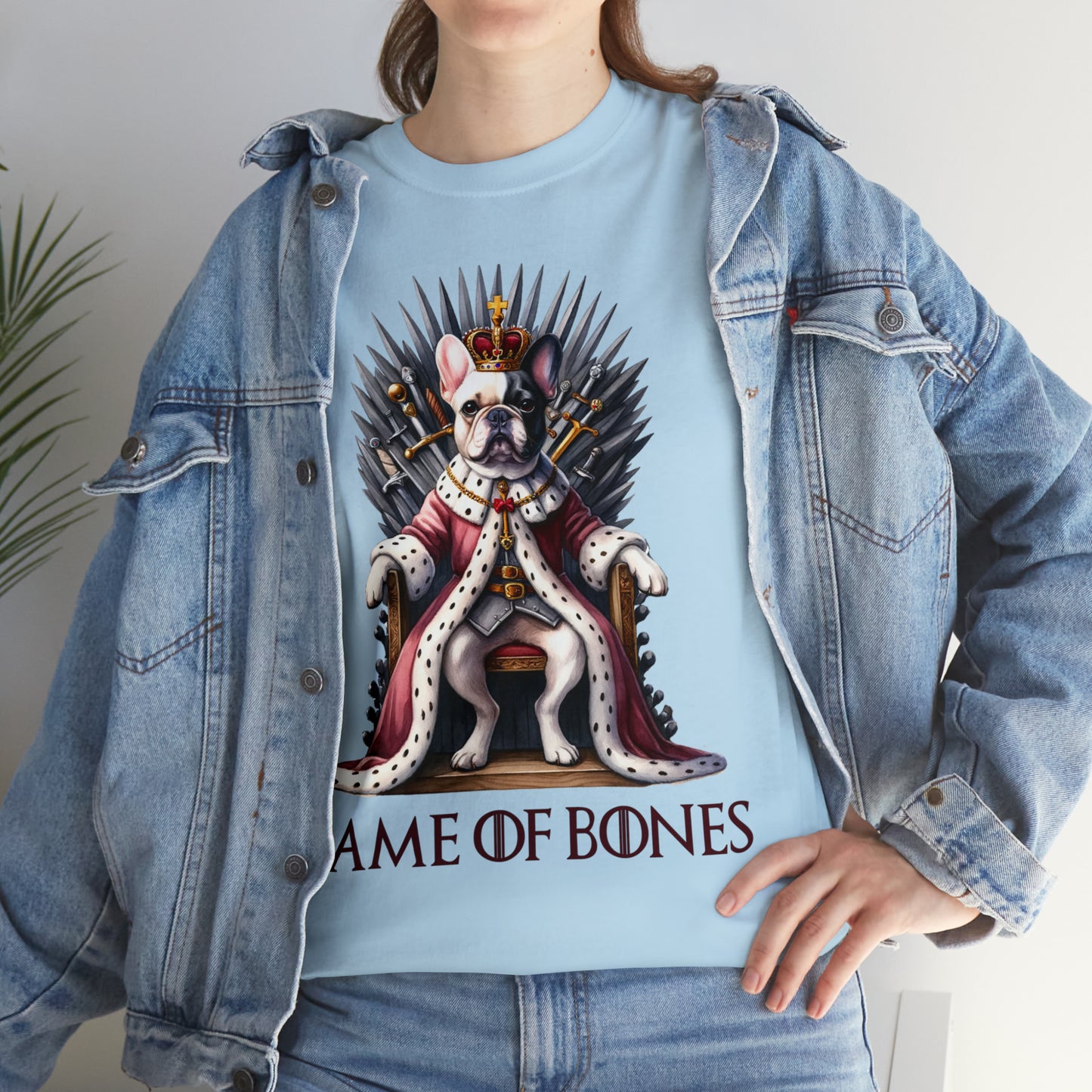 Game of Frenchies - Unisex Cotton T-Shirt