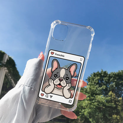 Lady - Clear Silicone Phone Case for iPhone, Samsung & Google Pixel
