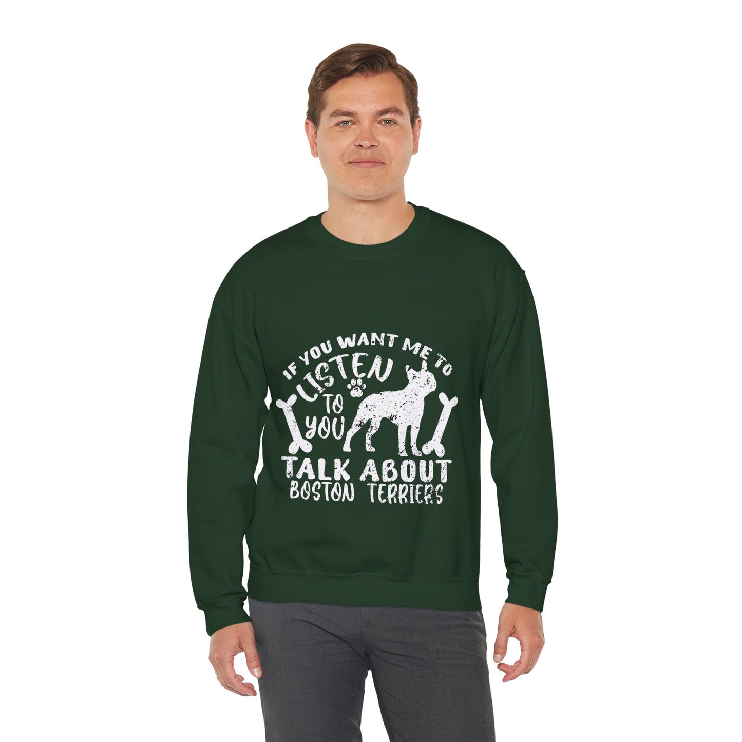 Alfie  - Unisex Sweatshirt for Boston Terrier lovers