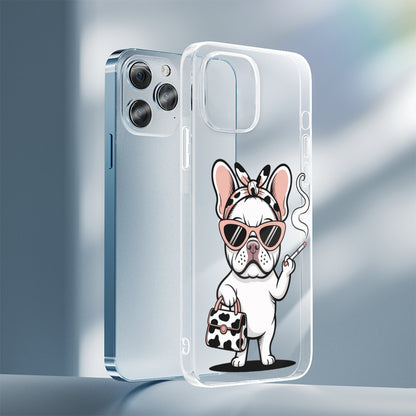 Roxy - Clear Silicone Phone Case for iPhone, Samsung & Google Pixel