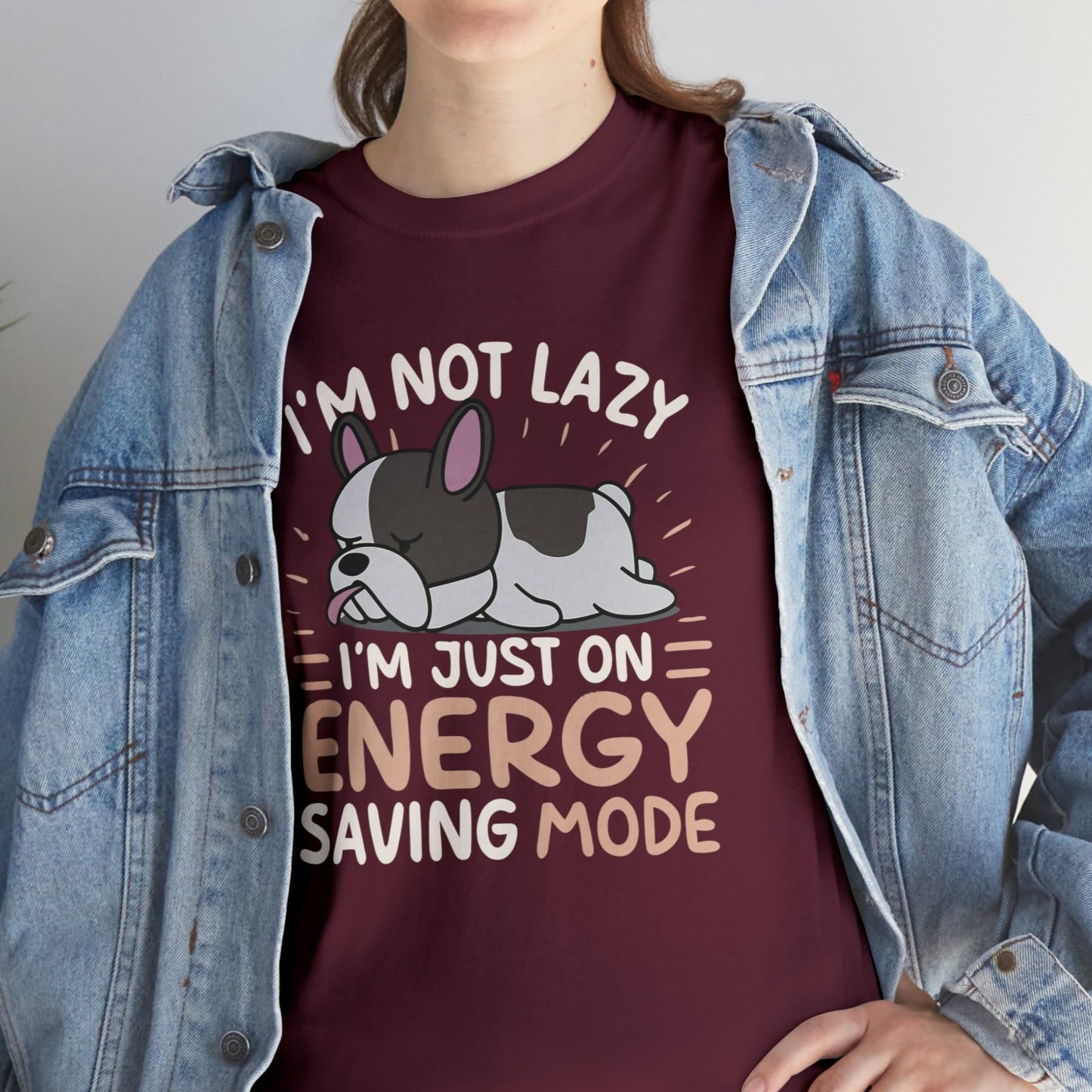 im not lazy - Unisex Cotton T-Shirt